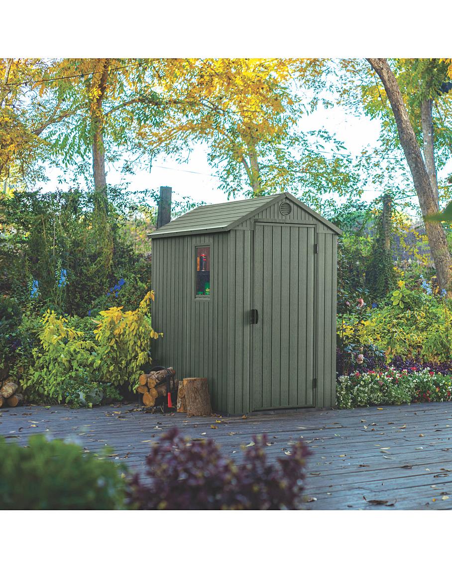 Abri de jardin Keter Darwin 1,8 x 1,2 m - Vert