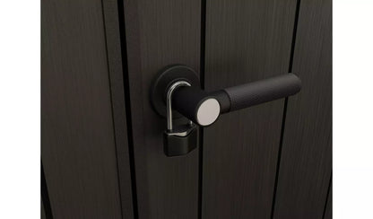 Abri de jardin en plastique Keter Artisan 9 x 7 pi à double porte et toit en pente