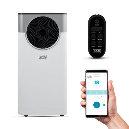 Climatiseur portable intelligent avec fonctions 3-en-1 : refroidissement, ventilation et déshumidification