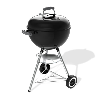 Barbecue Boule au Charbon de Bois de 47 cm avec Thermomètre sur Couvercle et Système de Nettoyage One-Touch