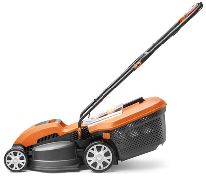 Tondeuse à gazon électrique 1500W avec largeur de coupe de 36 cm et bac de ramassage de 40L
