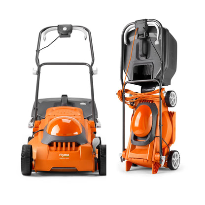 Tondeuse à gazon électrique 1600W avec rouleau arrière et bac de ramassage 45L