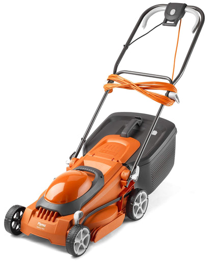 Tondeuse à gazon électrique 1600W avec rouleau arrière et bac de ramassage 45L