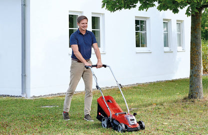 Tondeuse à gazon sans fil 18 V avec moteur sans balais, batterie et hauteurs de coupe réglables