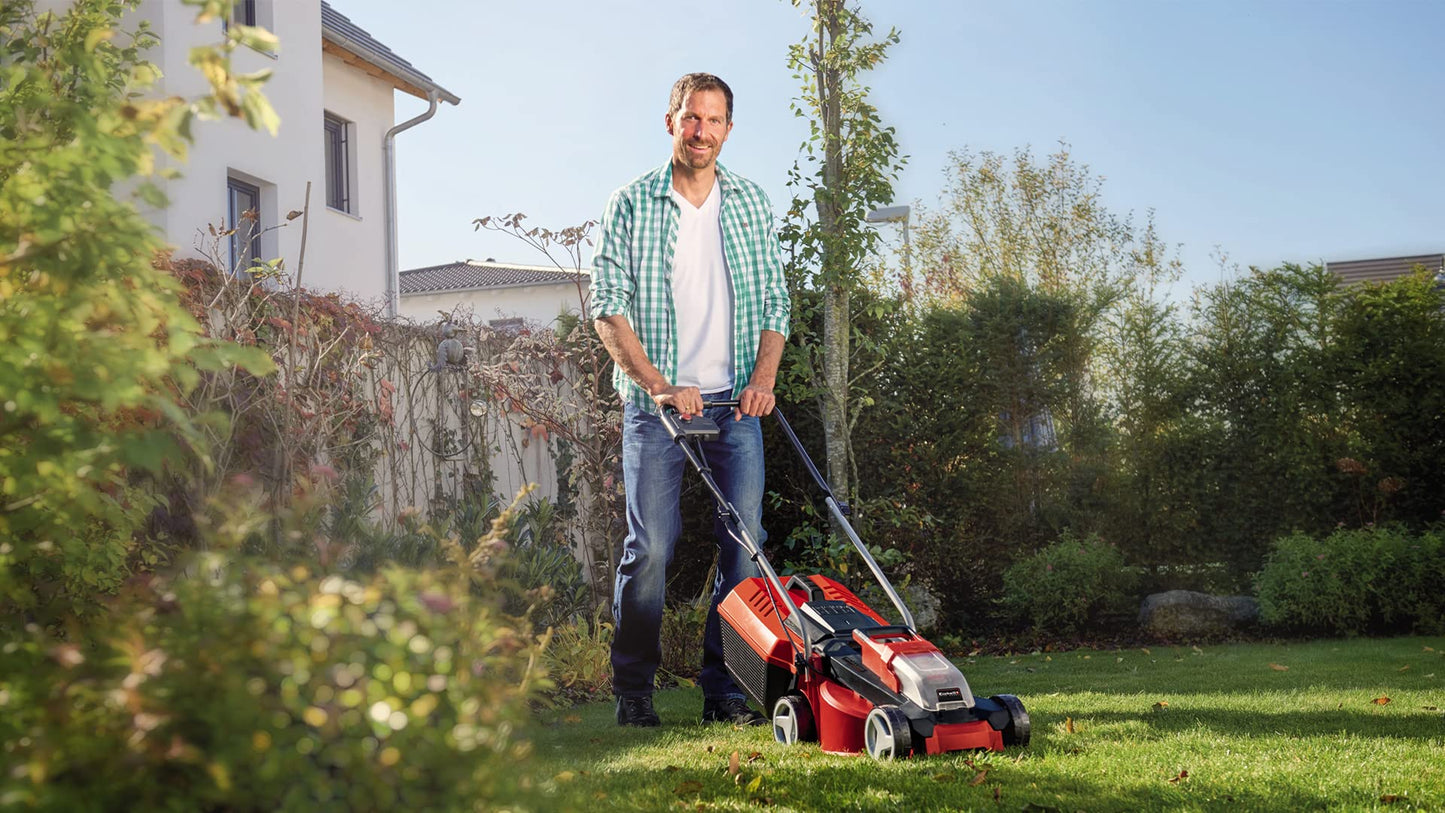 Tondeuse à gazon sans fil 18 V avec moteur sans balais, batterie et chargeur inclus