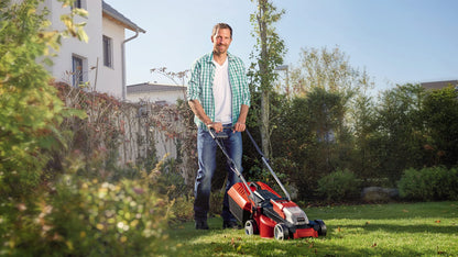 Tondeuse à gazon sans fil 18 V avec moteur sans balais, batterie et chargeur inclus