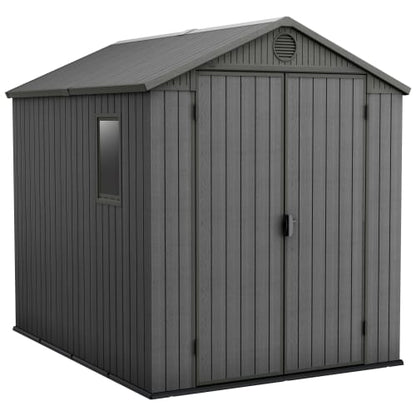 Abri de jardin Keter Darwin 6 x 8 pieds - Gris