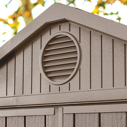 Abri de jardin d'extérieur Apex de 1,8 m (L) x 2,4 m (P)