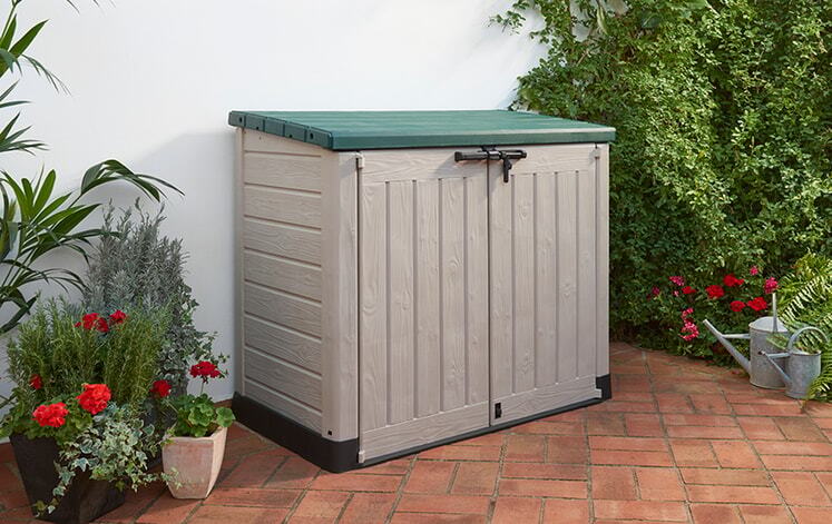 Keter Store It Out Max Coffre de Rangement 1200L – Vert Foncé