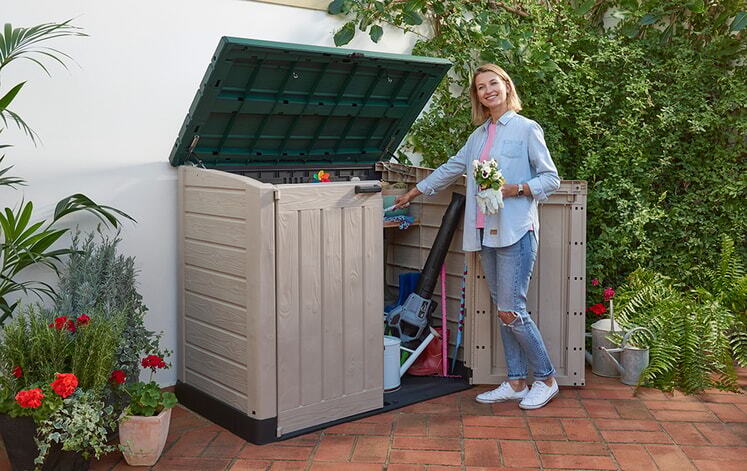 Keter Store It Out Max Coffre de Rangement 1200L – Vert Foncé