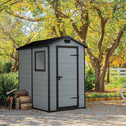 Abri de jardin Keter Manor en résine 4x6 pi.